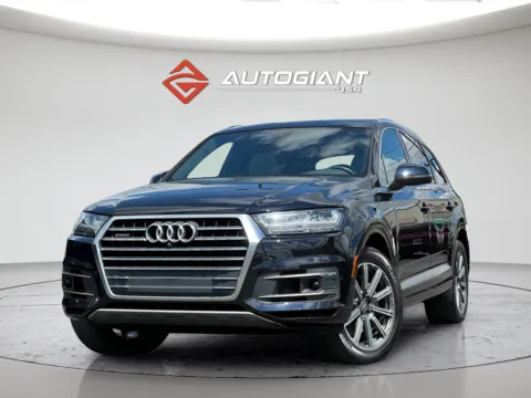 Blue 2017 Audi Q7 3.0T Premium Plus for sale in Indianapolis, IN
