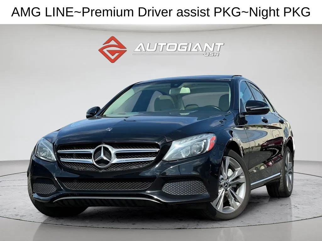 Black 2018 Mercedes-Benz C-Class C 300 for sale in Indianapolis, IN