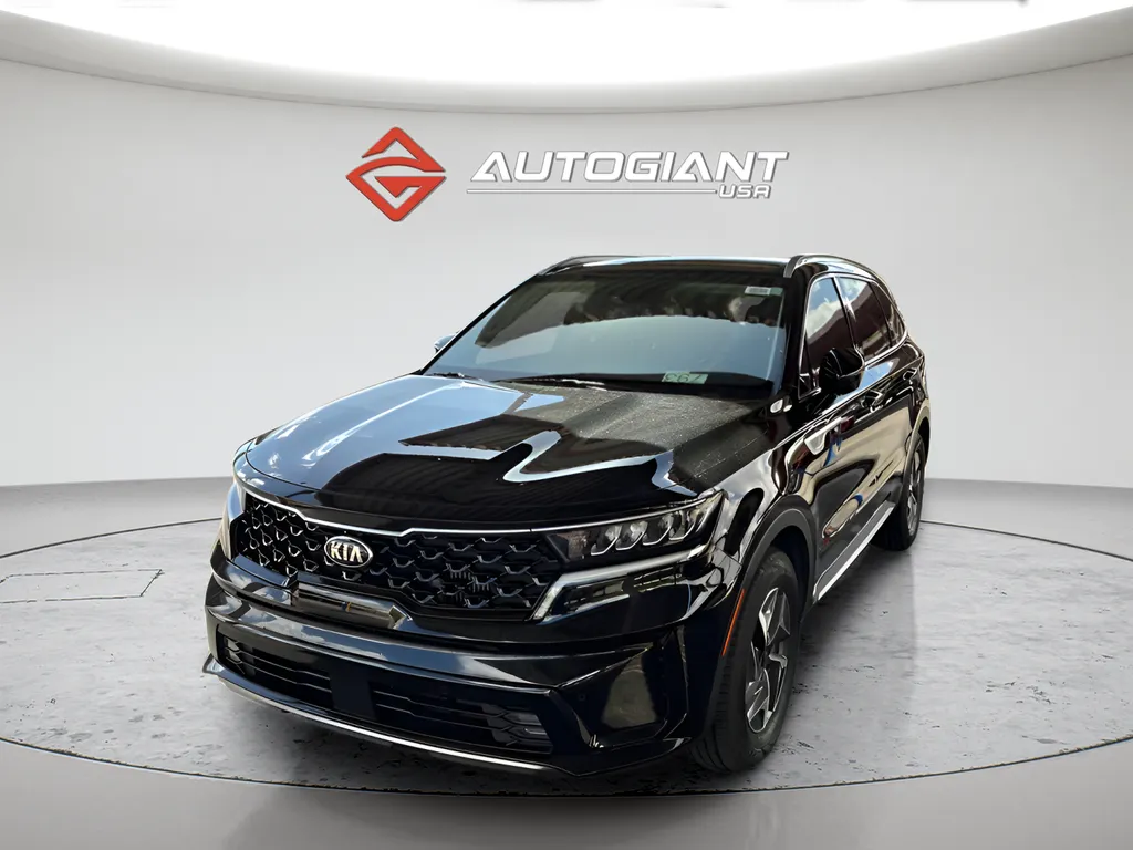 Black 2021 Kia Sorento Hybrid EX for sale in Indianapolis, IN