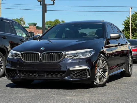 Blue 2021 BMW 5 Series 530i for sale in Indianapolis, IN