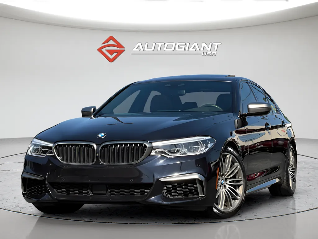 Blue 2021 BMW 5 Series 530i for sale in Indianapolis, IN