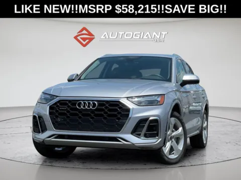 Silver 2025 Audi Q5 45 S line Premium Plus for sale in Indianapolis, IN
