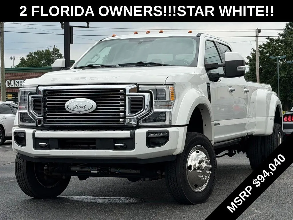 White 2020 Ford F-450SD Limited for sale in Indianapolis, IN