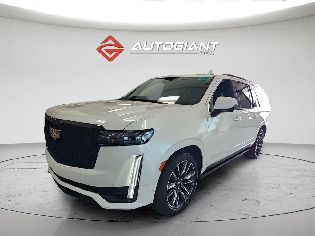 White 2021 Cadillac Escalade ESV Sport Platinum for sale in Indianapolis, IN