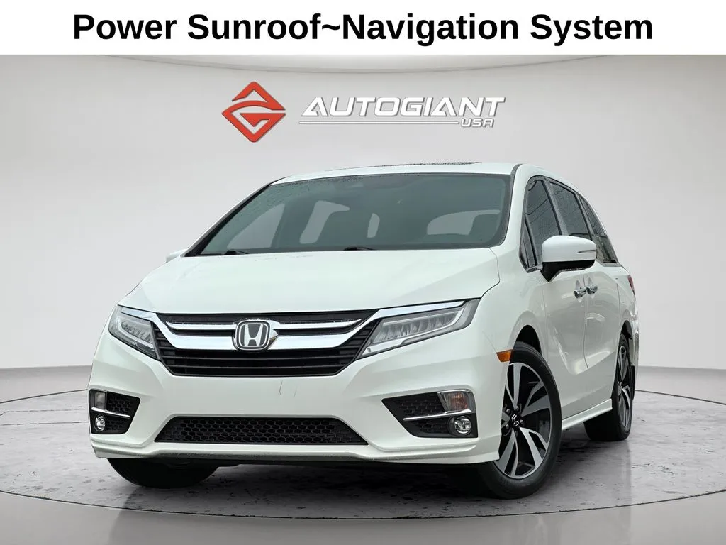 White 2019 Honda Odyssey Elite for sale in Indianapolis, IN