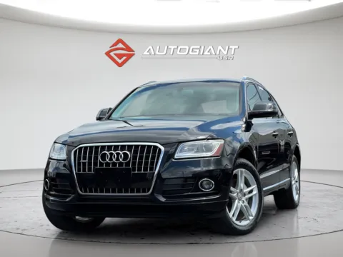 Black 2015 Audi Q5 2.0T Premium Plus for sale in Indianapolis, IN