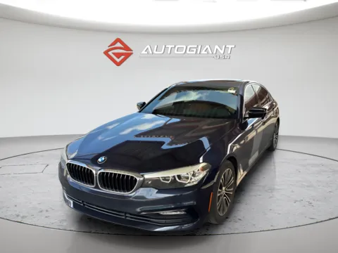 Blue 2017 BMW 5 Series 530i for sale in Indianapolis, IN