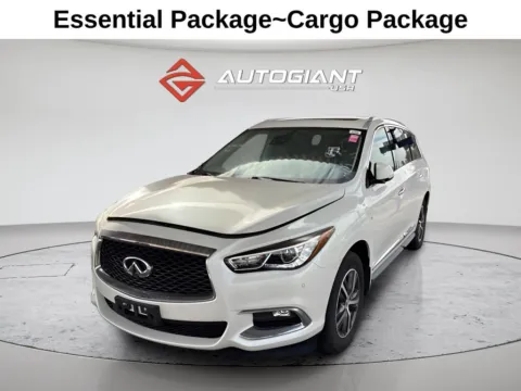 White 2019 INFINITI QX60 LUXE for sale in Indianapolis, IN
