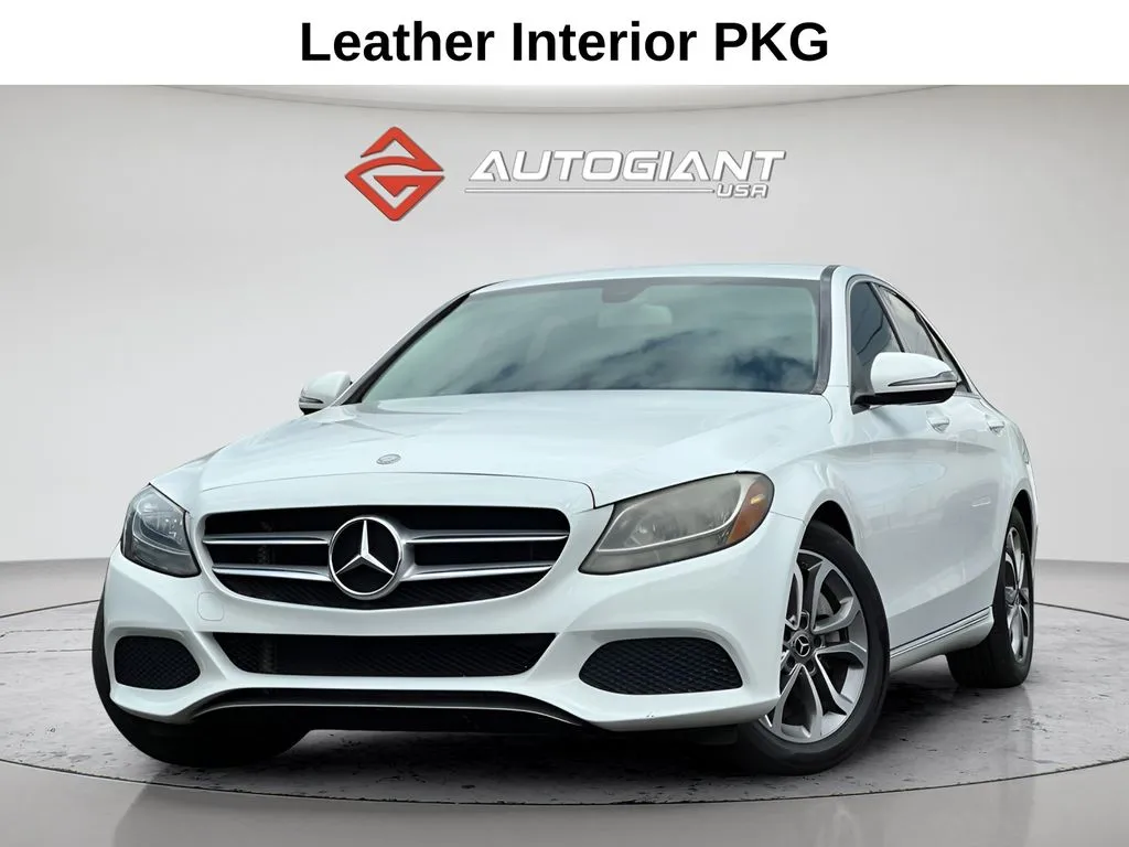Yellow 2017 Mercedes-Benz C-Class C 300 for sale in Indianapolis, IN