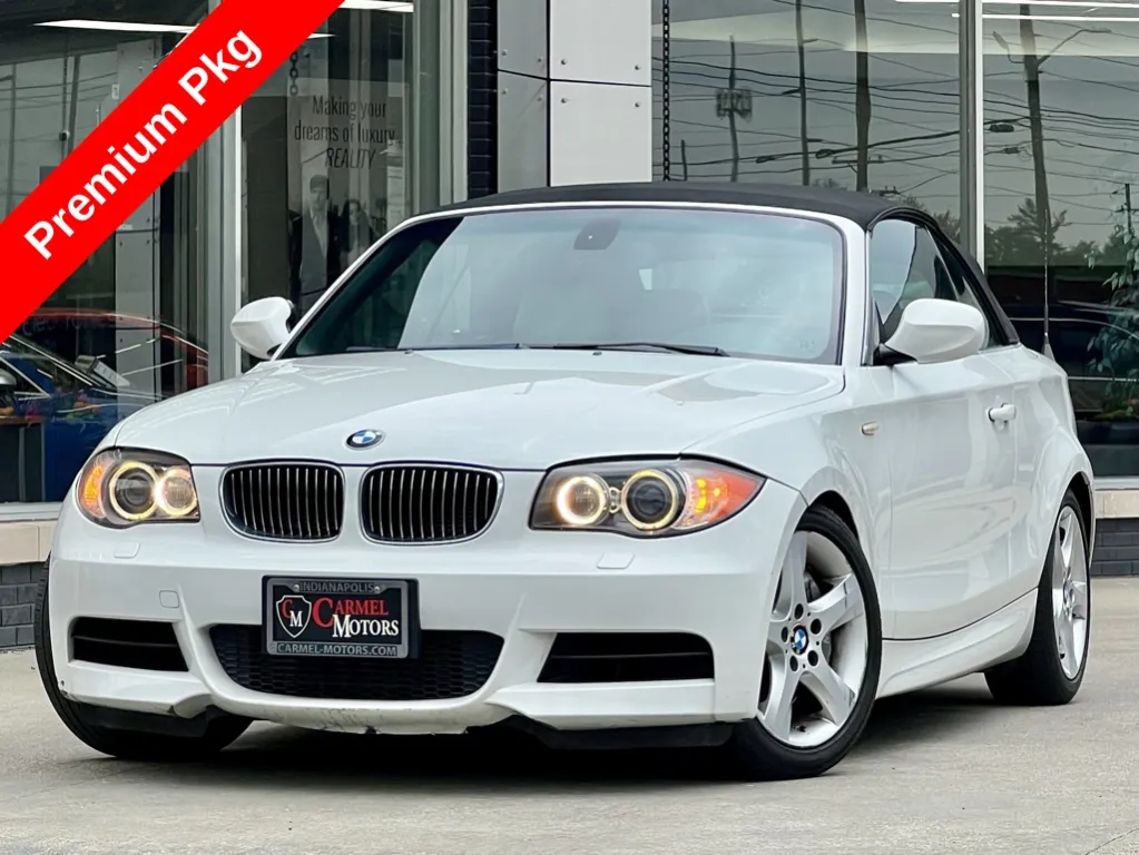 White 2011 BMW 1 Series 135i for sale in Indianapolis, IN