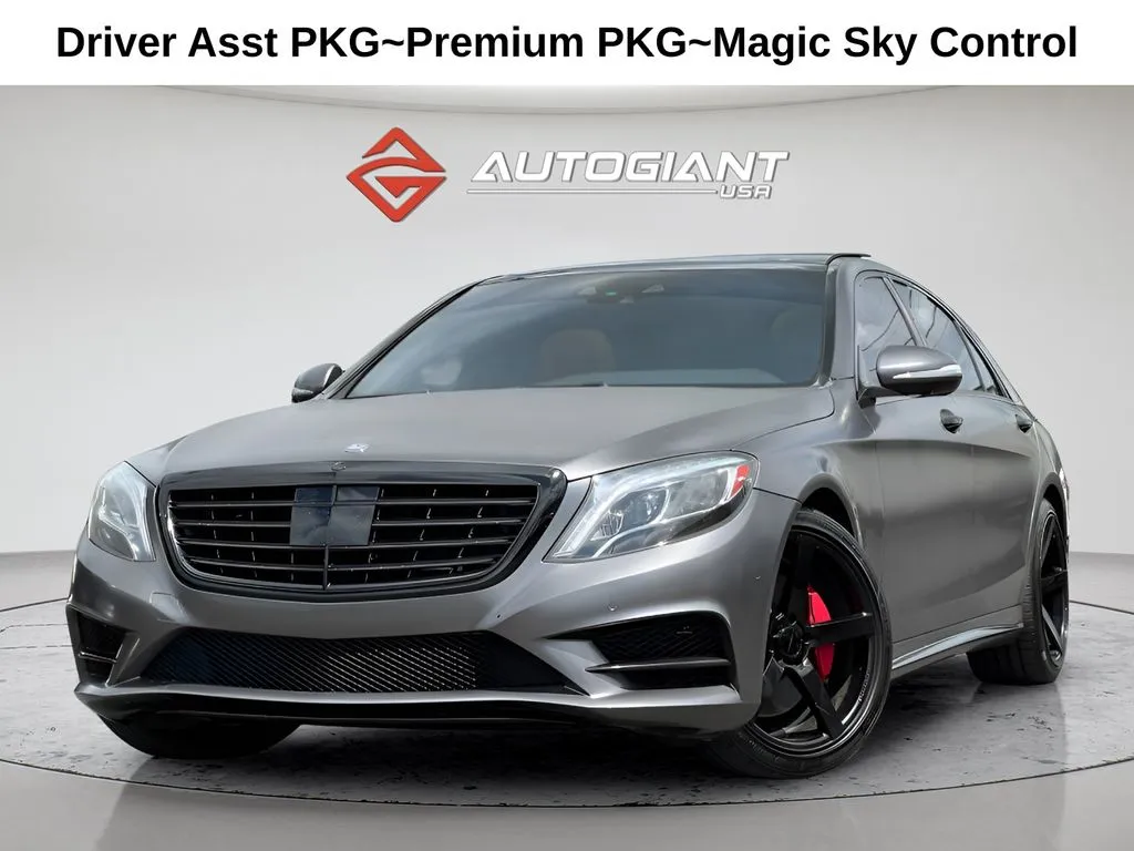 Yellow 2017 Mercedes-Benz S-Class S 550 for sale in Indianapolis, IN