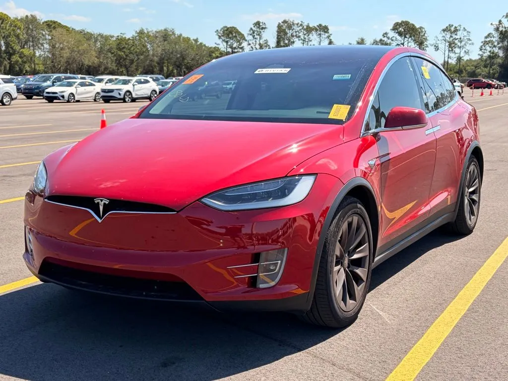 Red 2018 Tesla Model X 100D for sale in Indianapolis, IN