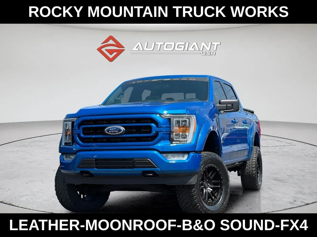 Blue 2021 Ford F-150 XLT for sale in Indianapolis, IN