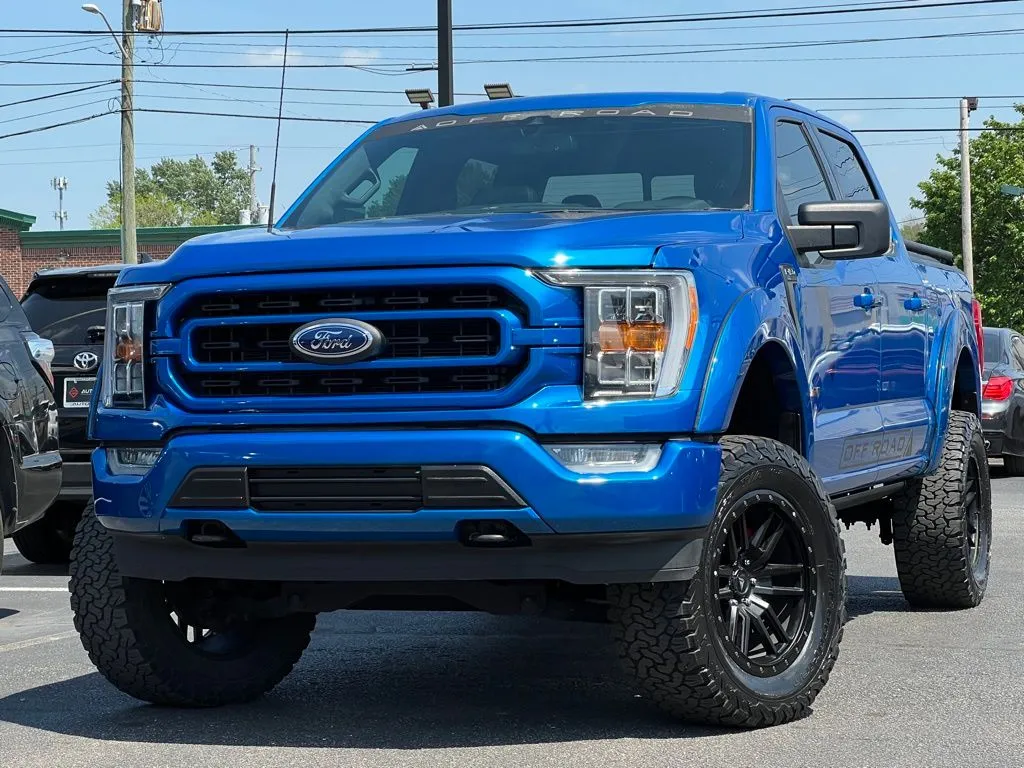 Blue 2021 Ford F-150 XLT for sale in Indianapolis, IN