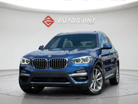 Blue 2018 BMW X3 xDrive30i for sale in Indianapolis, IN