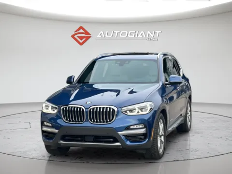 Blue 2018 BMW X3 xDrive30i for sale in Indianapolis, IN
