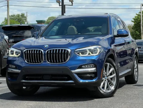 Blue 2018 BMW X3 xDrive30i for sale in Indianapolis, IN