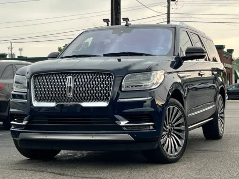 Blue 2019 Lincoln Navigator L Reserve for sale in Indianapolis, IN