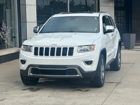 White 2015 Jeep Grand Cherokee Limited for sale in Indianapolis, IN
