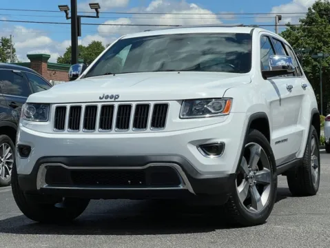 White 2015 Jeep Grand Cherokee Limited for sale in Indianapolis, IN