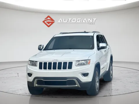 White 2015 Jeep Grand Cherokee Limited for sale in Indianapolis, IN