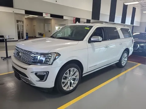 White 2018 Ford Expedition Max Platinum for sale in Indianapolis, IN