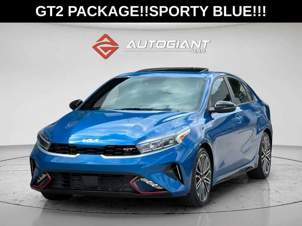 Blue 2023 Kia Forte GT for sale in Indianapolis, IN