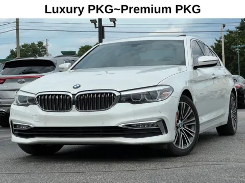 White 2017 BMW 5 Series 530i for sale in Indianapolis, IN