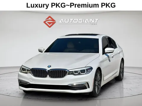 White 2017 BMW 5 Series 530i for sale in Indianapolis, IN