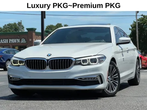 White 2017 BMW 5 Series 530i for sale in Indianapolis, IN