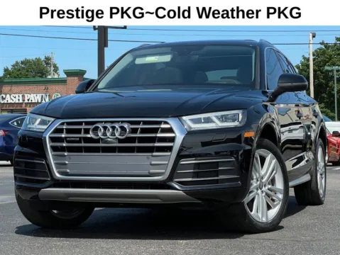 Black 2018 Audi Q5 2.0T Prestige for sale in Indianapolis, IN