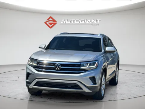 Silver 2020 Volkswagen Atlas Cross Sport 3.6L V6 SEL for sale in Indianapolis, IN