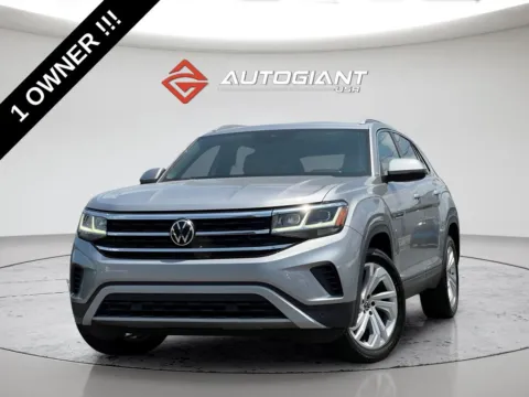 Silver 2020 Volkswagen Atlas Cross Sport 3.6L V6 SEL for sale in Indianapolis, IN