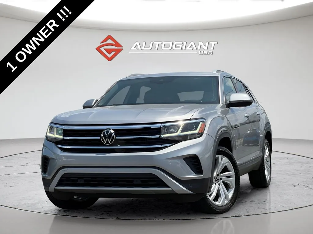 Silver 2020 Volkswagen Atlas Cross Sport 3.6L V6 SEL for sale in Indianapolis, IN