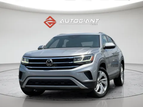 Silver 2020 Volkswagen Atlas Cross Sport 3.6L V6 SEL for sale in Indianapolis, IN