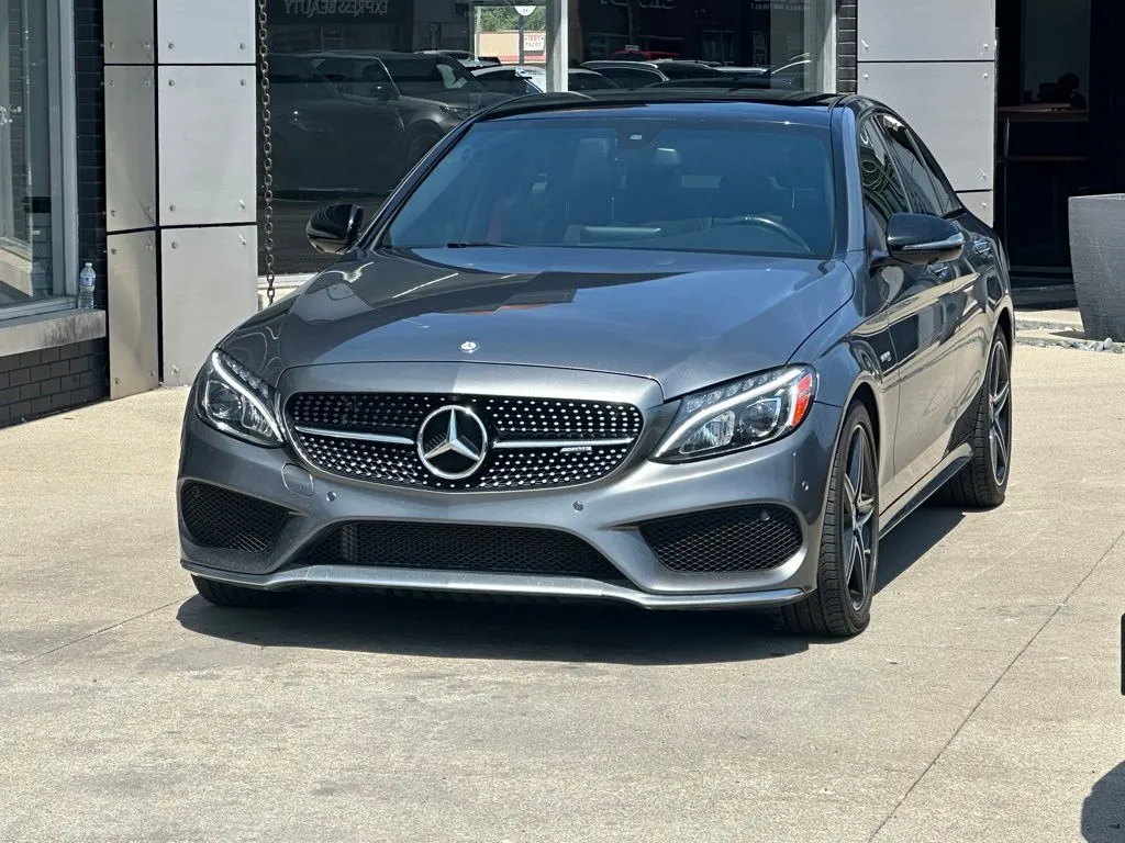 Gray 2017 Mercedes-Benz C-Class C 43 AMG for sale in Indianapolis, IN