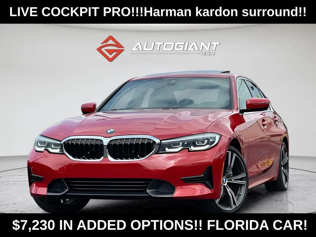 Red 2021 BMW 3 Series 330i for sale in Indianapolis, IN
