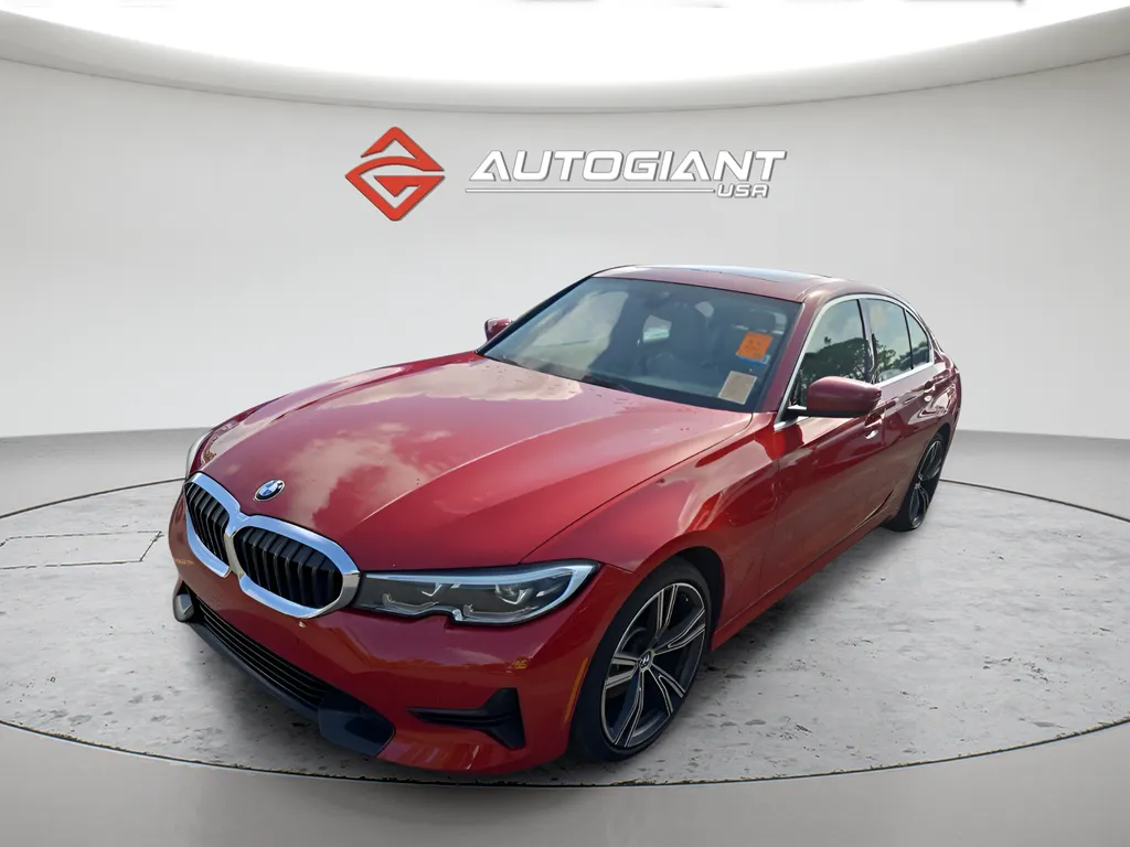 Red 2021 BMW 3 Series 330i for sale in Indianapolis, IN
