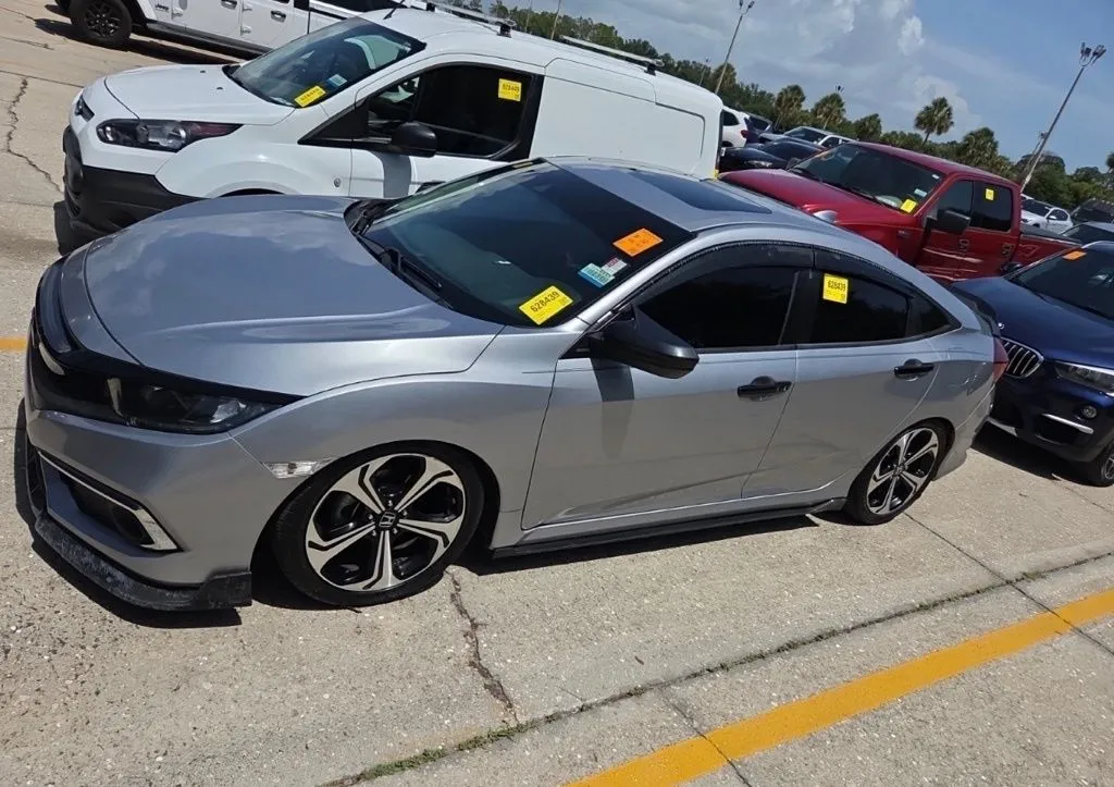 Gray 2019 Honda Civic EX for sale in Indianapolis, IN