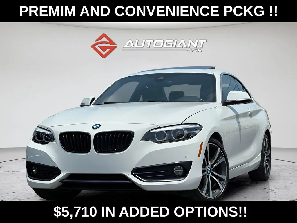 White 2019 BMW 2 Series 230i xDrive for sale in Indianapolis, IN
