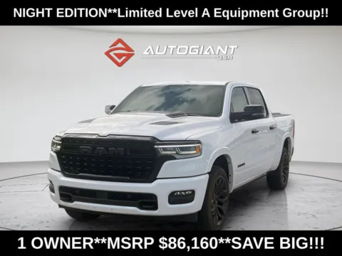 White 2025 Ram 1500 Limited for sale in Indianapolis, IN