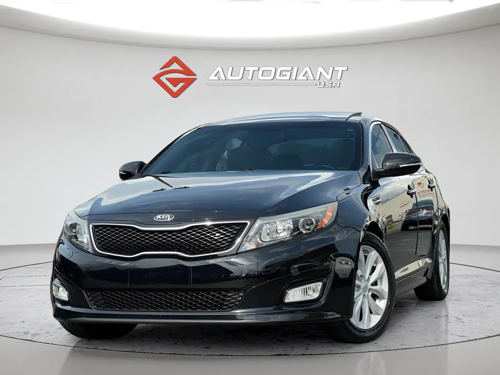 Black 2015 Kia Optima EX for sale in Indianapolis, IN
