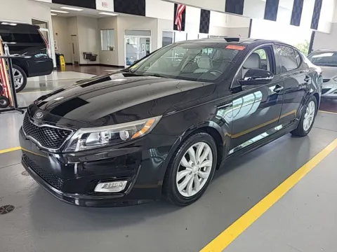 Black 2015 Kia Optima EX for sale in Indianapolis, IN
