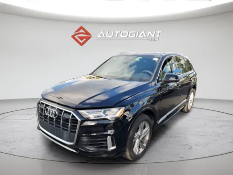 Black 2021 Audi Q7 55 Premium Plus for sale in Indianapolis, IN