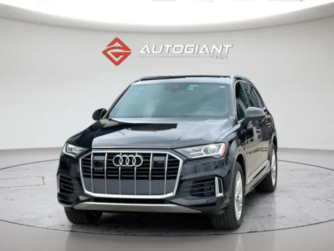 Black 2021 Audi Q7 55 Premium Plus for sale in Indianapolis, IN