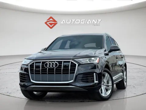 Black 2021 Audi Q7 55 Premium Plus for sale in Indianapolis, IN