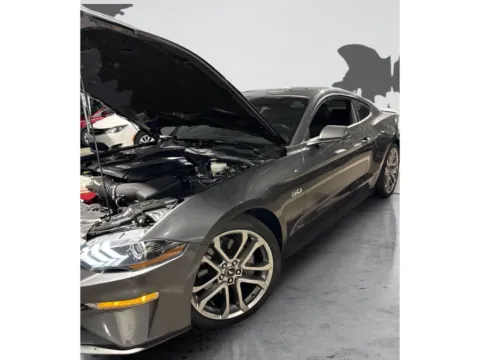 Gray 2019 Ford Mustang GT Premium for sale in Indianapolis, IN