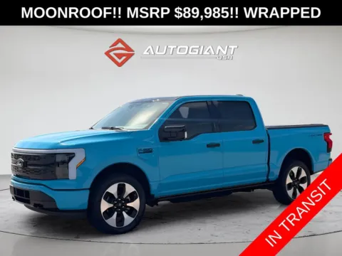 Photos of 2025 Ford F-150 Lightning Platinum for sale in Indianapolis, IN at AutoGiant USA Indianapolis