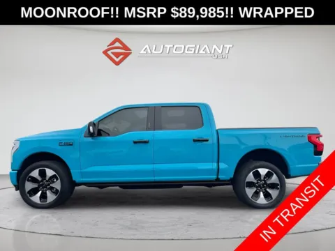 Another view of 2025 Ford F-150 Lightning Platinum for sale in Indianapolis, IN at AutoGiant USA Indianapolis