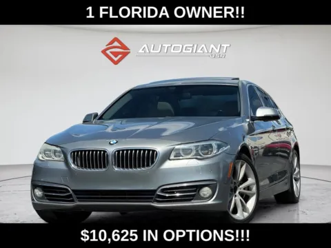 Gray 2014 BMW 5 Series 535i for sale in Indianapolis, IN